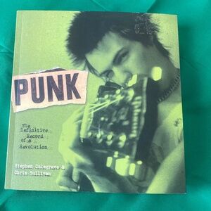 PUNK The definitive Record Of A Revolution  Book 400 pages.